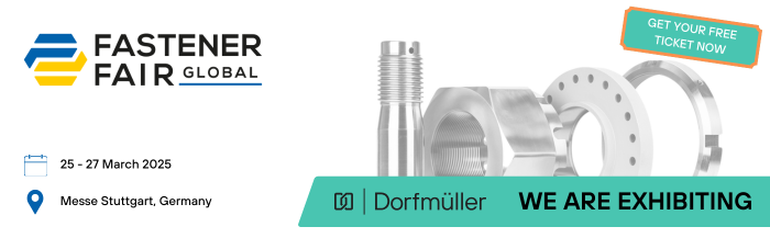 Dorfmüller auf der Fastener Fair Global 2025 in Stuttgart